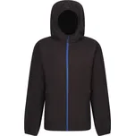 Fleecová bunda structure s kapucí "Navigate" TRF 690 black-new royal L