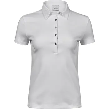 Dámská halenka Dámské polo z pima bavlny TJ 1441 white M