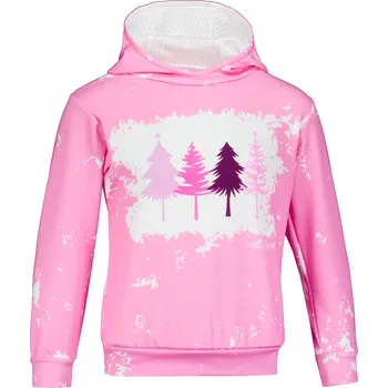 Chlapecká mikina Dětská funkční mikina premium ALTISPORT VOJ/ALKVN4MI01 SVĚTLE RŮŽOVÁ 158