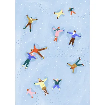 Plakát Plakát, Obraz - Snow Angels, Bea Muller