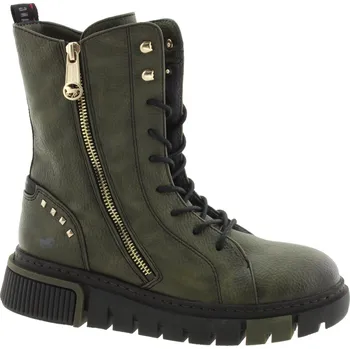 Dámská zimní obuv MUSTANG dámská kotníková obuv 1502502/770 military 37