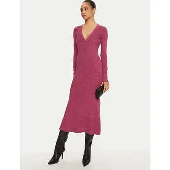 Dámské šaty Liu Jo Úpletové šaty WF4232 MA99E Růžová Regular Fit XS