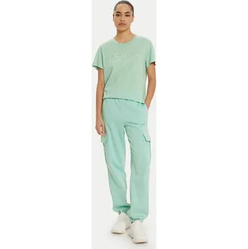 Champion T-Shirt 117650 Zelená Slim Fit S