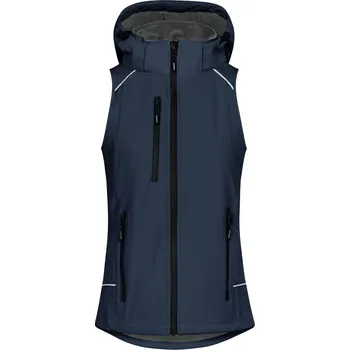 Dámská 2-vrstvá softshellová vesta 7845 navy S
