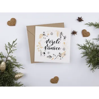 Be Nice EKO Přání vánoční Veselé Vánoce