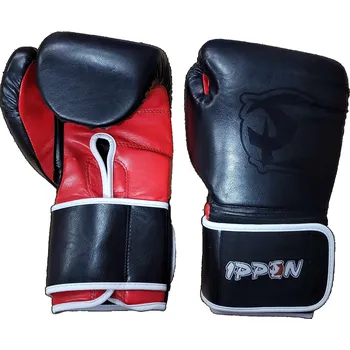 Boxerské rukavice BOXERSKÉ RUKAVICE IPPON SPEED Barva: Černá, Velikost: 12oz