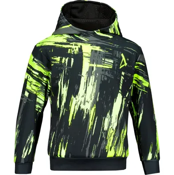 Chlapecká mikina Dětská funkční mikina premium ALTISPORT VOJ/ALK010MI01 ČERNOŽLUTÁ 122