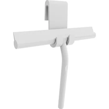 Vysavač na okno Sapho Stěrka do sprchy, včetně uchycení na zástěnu, bílá mat (72825.11)