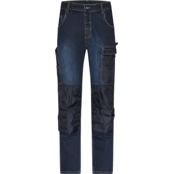 montérky Pracovní džíny JN 875 (94-110) blue denim (110)
