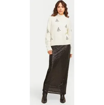 Dámský svetr JJXX Rolák Hollie 12266675 Écru Regular Fit XL