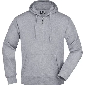 Pánská mikina Pánská mikina s kapucí JN 42 grey heather S