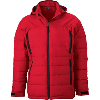 Pánská outdoorová hybridní bunda JN 1050 red 3XL