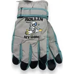 Sport Chlapecké zimní rukavice PETR Barva: Šedá