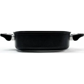 Hrnec Hranatý titanový kastrol 28x28 hluboký 9 cm SKK Maestro