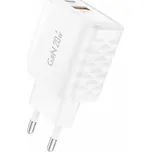 Adaptér Foneng EU56 GaN s funkcí rychlonabíjení Dual 20W bílý