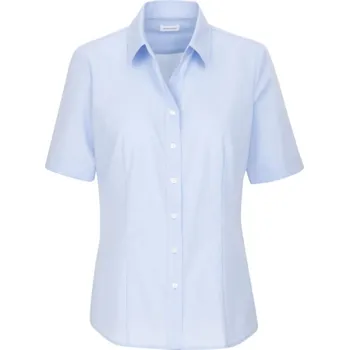 Dámská halenka Halenka s krátkým rukávem Blouse SSL 0605 light blue 48