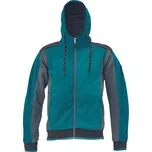 CERVA DAYBORO mikina s kapucí Velikost: M, Barva: petrolejová