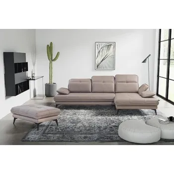 Sedací souprava Rohová souprava COMO Kůže 190 x 295 cm