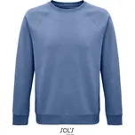 Unisex bio raglánová mikina Space blue XXS