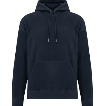 Dámská mikina Unisex oversize mikrofleecová mikina s kapucí K 949 navy L