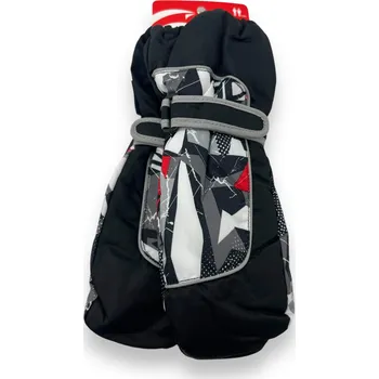 Rukavice Dětské zimní rukavice palčáky JORDAN Barva: Černá, rozměr: 152