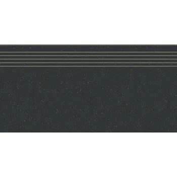 Dlažba Rako Compila schodovka hnědočerná 30x60 (DCPSR871)