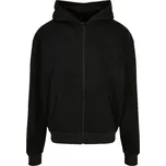 Mikina s kapucí z těžké bavlny BY 192 black 5XL