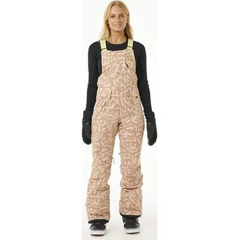 Dámské kalhoty Kalhoty Rip Curl ANTI SERIES VMONT BIB 10K/10K Beige velikost L