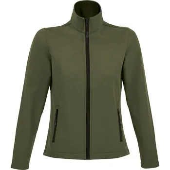 Dámská 2-vrstvá softshellová bunda Race Women army S