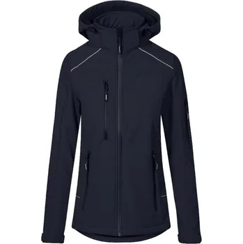 Dámská zimní softshellová bunda 7865 navy S