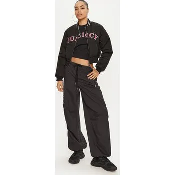 Pánský bomber Juicy Couture Bunda bomber Kelsey JCOIJ224557 Černá Regular Fit XL