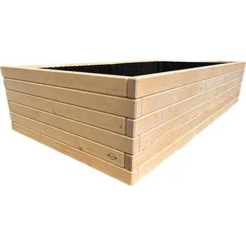 Vyvýšený záhon BudWood vyvýšený záhon 200 x 50 x 35 cm Bez nátěru