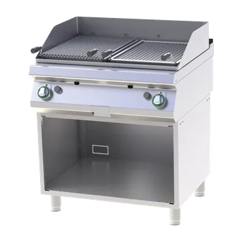 RMgastro RM - GL 780 G Lávový gril plynový s podestavbou + záruka 3 roky