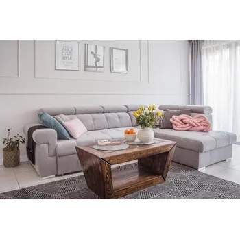 Sedací souprava Rohová souprava ATLANTA Kůže 190 x 280 cm