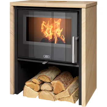 Krbová kamna ABX, spol. s.r.o. ABX TOLEDO exklusive krbová kamna 3-7,5kW, černá/cream