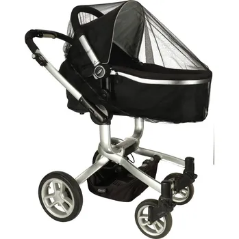 Moskytiéra Pružná moskytiéra na kočárek 140 cm černá