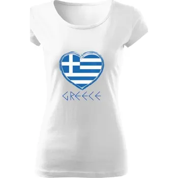 Dámské tričko Tričko s potiskem Dámské triko Greece dámské