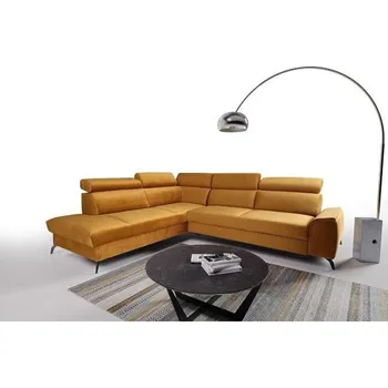 Sedací souprava Rohová souprava SIELLA Kůže 280 x 240 cm