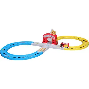 autíčko Maisto Závodní dráha Ferrari s autíčkem - Hasiči BB Junior