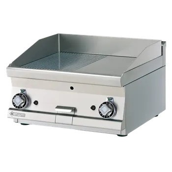 RMgastro RM - FTLRT-66G Grilovací deska 60x45 plynová kombinovaná bez podestavby + záruka 3 roky