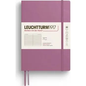 Blok Zápisník Dusty Rose Softcover A5 linkovaný