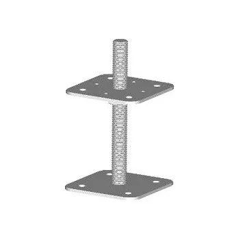 Tesařské kování Bova Stavitelná patka pilíře 330 mm