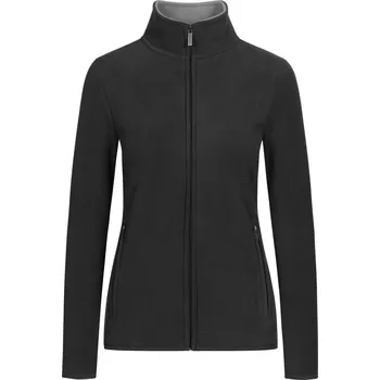 Dámská mikina Dámská dvojitá fleecová bunda 7965 charcoal-grey L