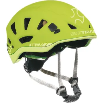 Cyklistická přilba Helma Skitrab Attivo S-M green