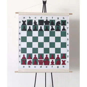Šachy Rolovací magnetická demonstrační šachovnice + doprava zdarma