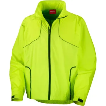 cyklistický dres Cyklistická bunda "Trail Track" S 185X neon lime S