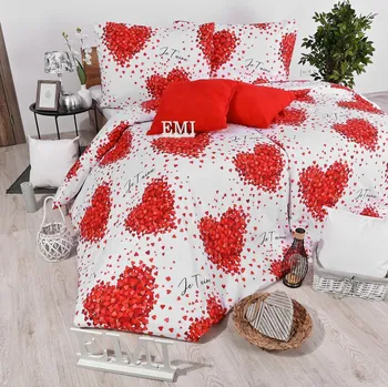 Flanelové povlečení Anica EMI: Standardní set jednolůžko obsahuje 1x 200x140 + 1x 90x70