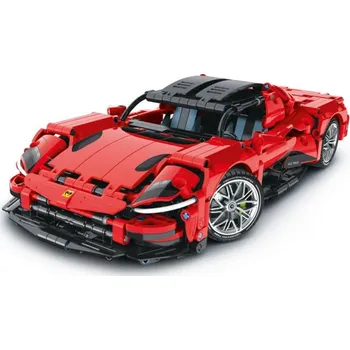 ostatní stavebnice iM.Master Stavebnice auto sportovní červené 34,7x16,7x8,4 cm