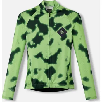 Cyklistické oblečení Dámský cyklistický dres Pedal Mafia Womens Core Long Jersey - Marble Melon Velikost: S