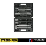 Sada vrtáků a sekáčů SDS+ Strend Pro, 13-dílná